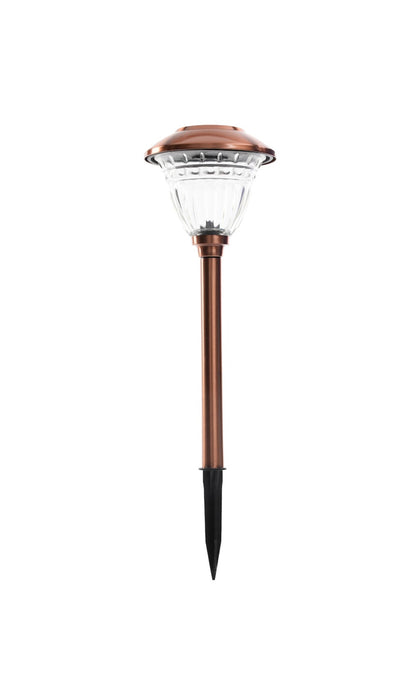 Lot de 10 lampes solaires LED Lighteme pour allées d'extérieur (cuivre)