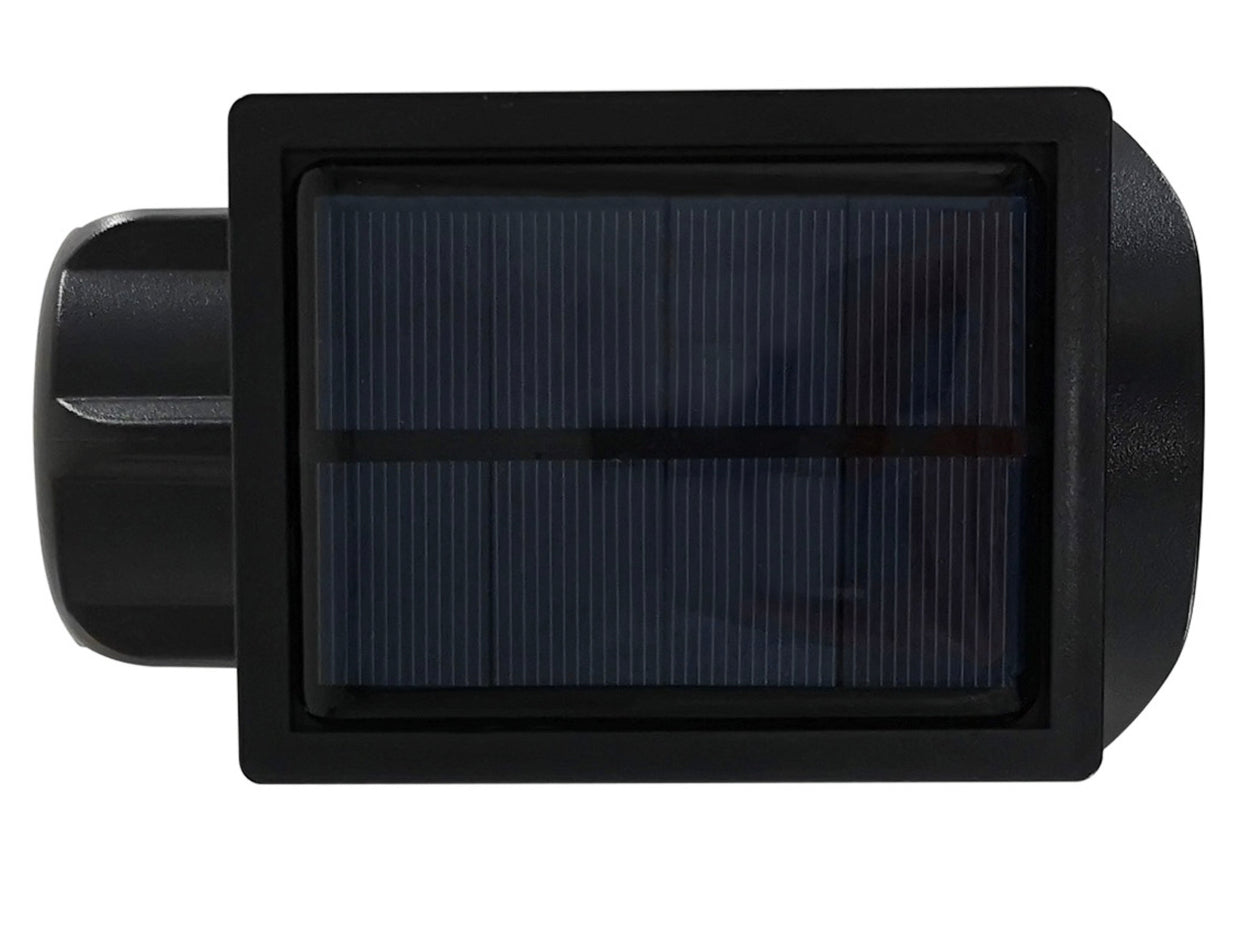 Lot de 5 spots solaires d'extérieur Lighteme 50 lumens, noir 