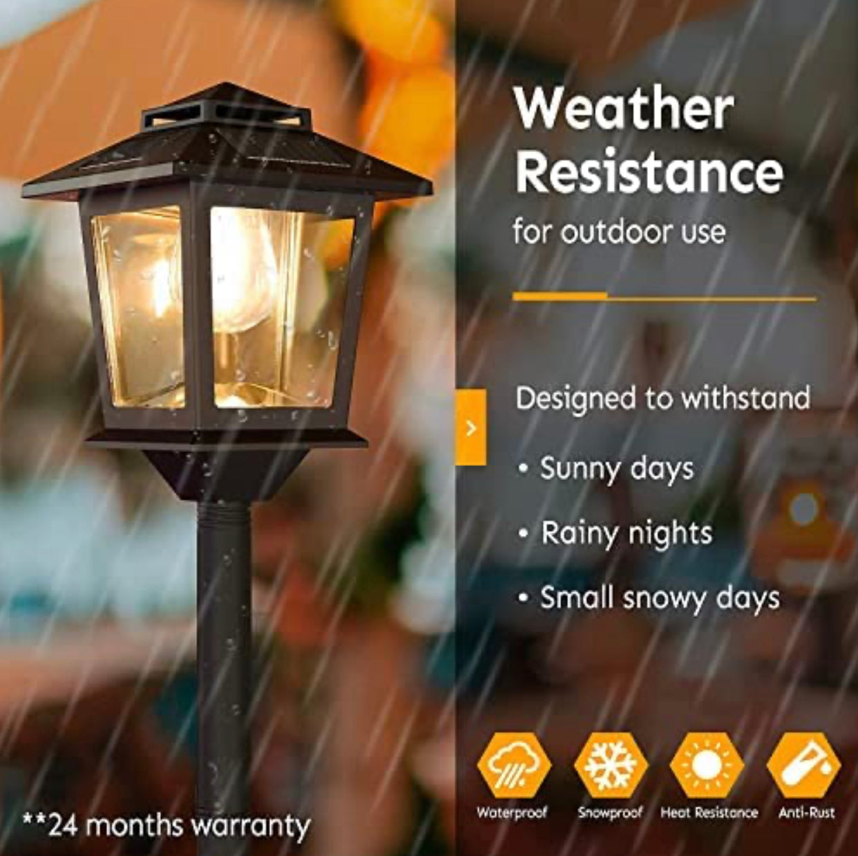Lighteme 63" Solar Lamp Post Lights Outdoor 2 Pack ,Aluminum Floor Lamp,Waterproof Solar Powered Street Lights for Garden Warm White