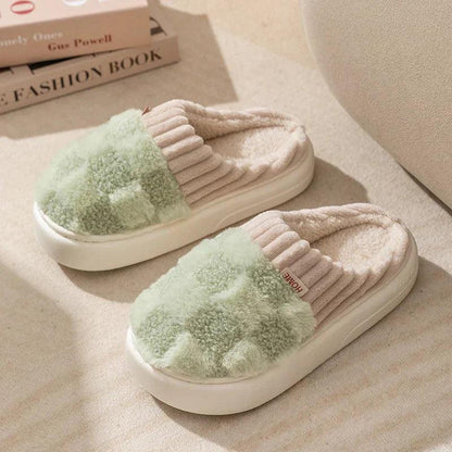 Lighteme Fashion karierte Slipper Flip Flop für Damen und Herren