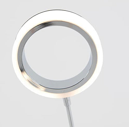 Lighteme Optical LED Integrierte Stehleuchte, Chrom 
