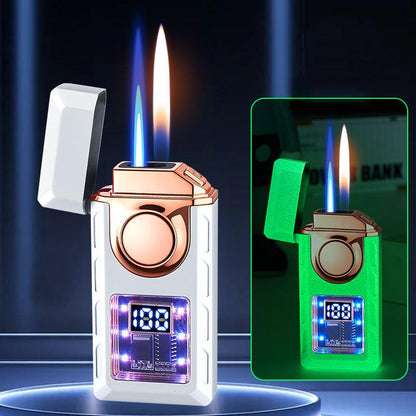 Lighteme LED-Feuerzeug mit Doppelflamme 