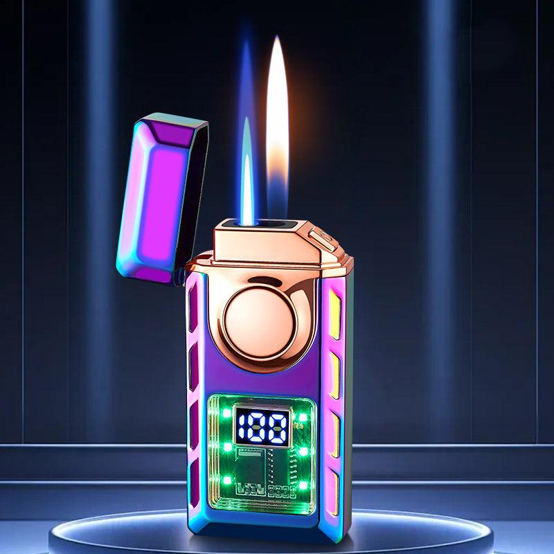 Lighteme LED-Feuerzeug mit Doppelflamme 