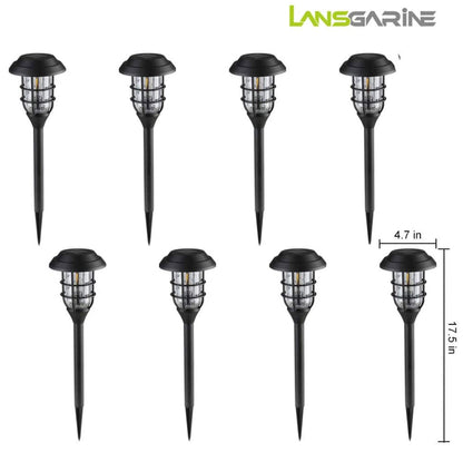 Lot de 8 lampes solaires d'extérieur Lighteme 