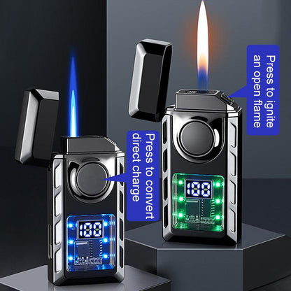 Lighteme LED-Feuerzeug mit Doppelflamme 