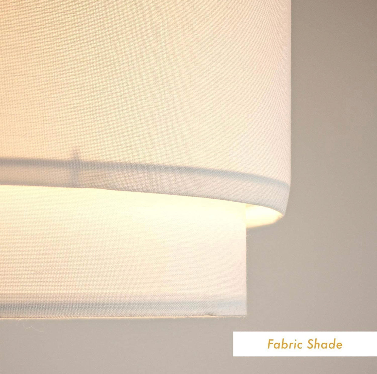 Lighteme Arc Stehlampe mit einzigartiger Hängetrommel – über der Couch gewölbt 
