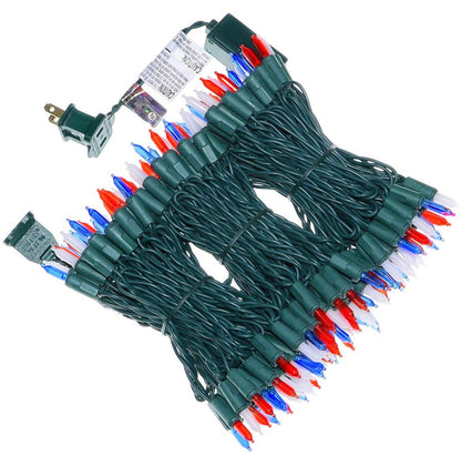 Guirlande lumineuse de Noël Lighteme 150 LED, fil vert/blanc de 15 m