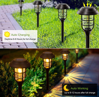 Lot de 8 lampes solaires d'extérieur Lighteme 