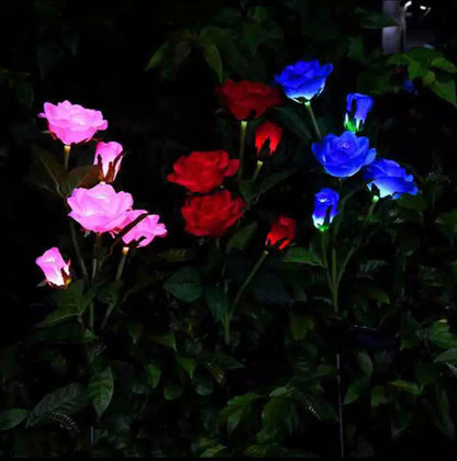 Lighteme Solar-LED-Rosenblumenlicht (2er-Pack)