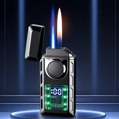 Lighteme LED-Feuerzeug mit Doppelflamme 