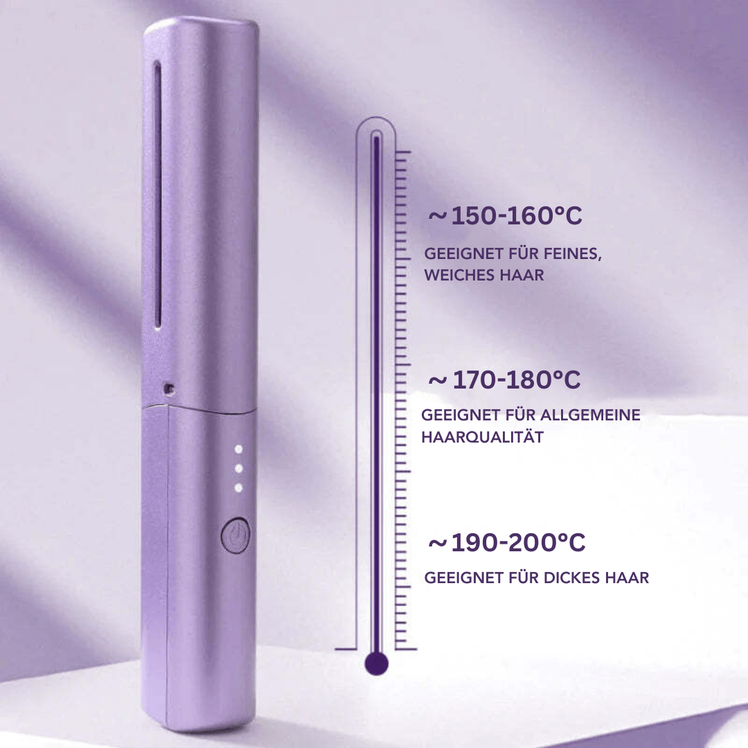 Lighteme 2-i-1 Elektrischer Haarstylingkamm