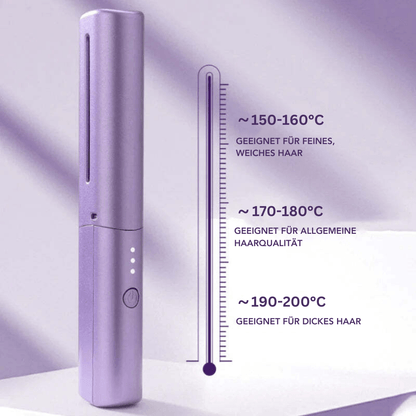 Lighteme 2-i-1 Elektrischer Haarstylingkamm