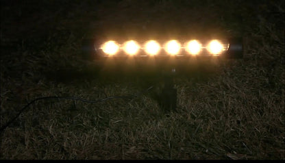 Lighteme 2er-Set 65 Lumen Solar-Lichtleisten mit Fernbedienung 