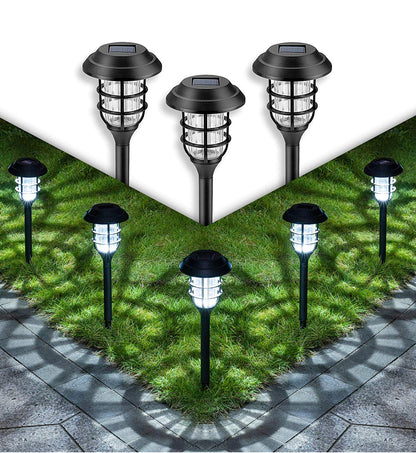 Lot de 8 lampes solaires d'extérieur Lighteme 
