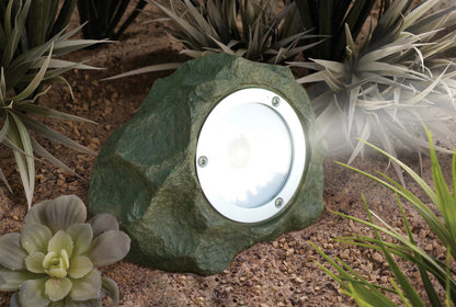 Lighteme Lot de 4 spots solaires d'extérieur à LED pour allée, jardin et sentier