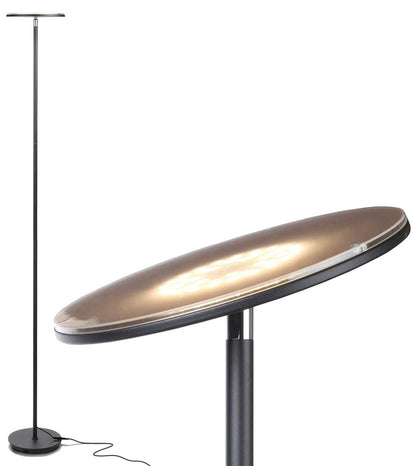Lighteme Sky Moon LED-Torchiere-Stehlampe, superhell – hohe Lumenzahl für Wohnzimmer und Büros – dimmbar