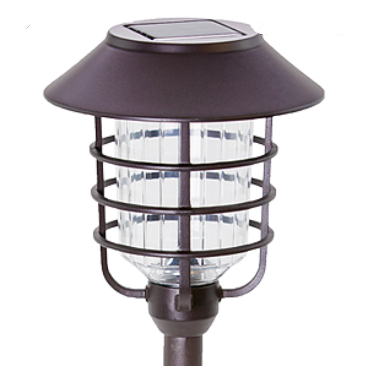 Lighteme Solar-LED-Wegeleuchten – Ölgeriebene Bronze, 4er-Pack