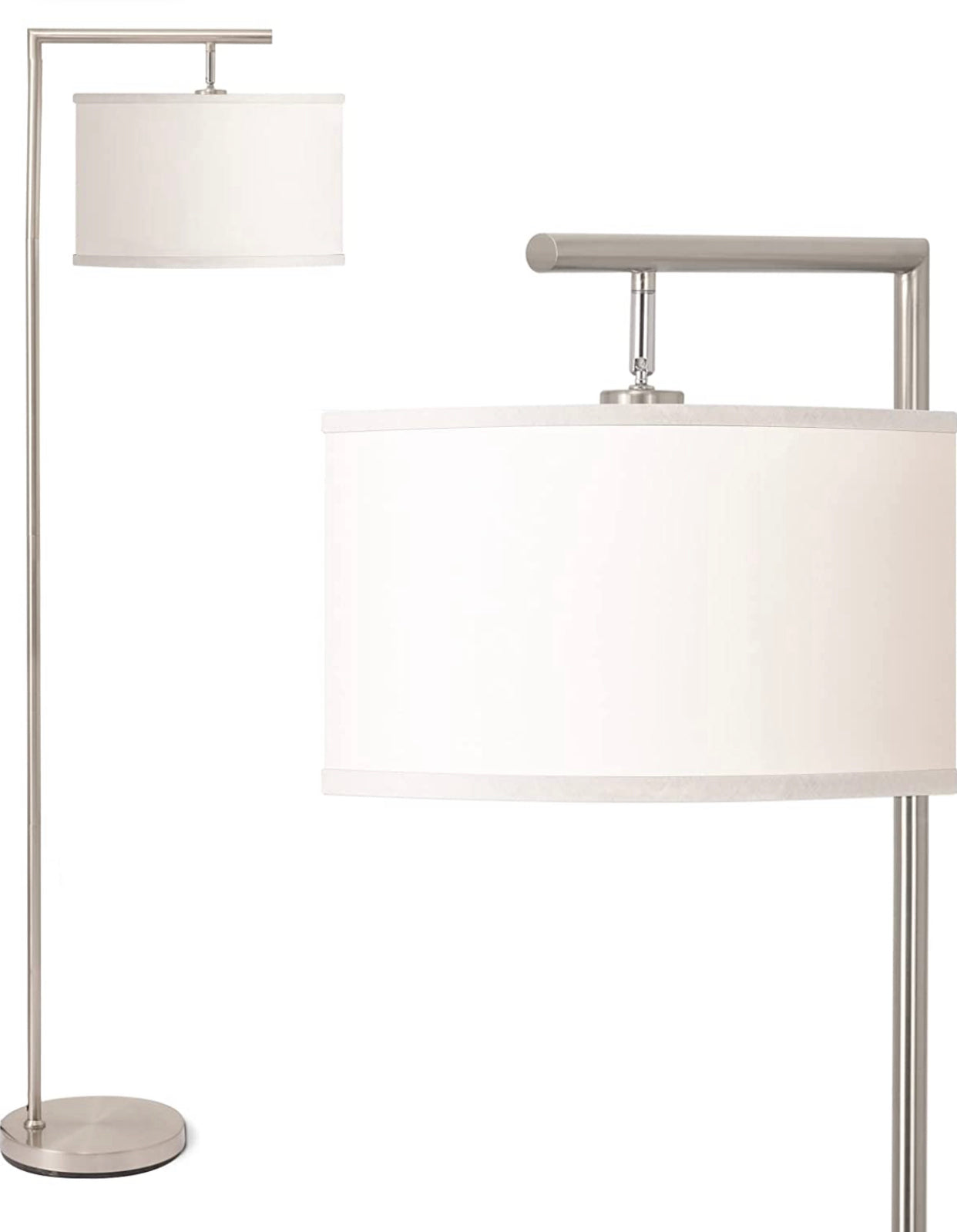 Lampadaire moderne Lighteme, lampe sur pied classique, lampe de lecture sur pied pour chambre à coucher, salon avec ampoule LED
