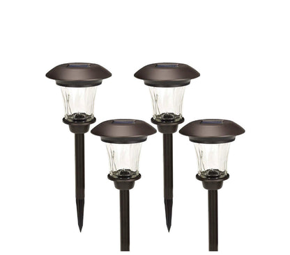 Lighteme Up To 10-Lumen Solar Pathway Lights,8 Pack