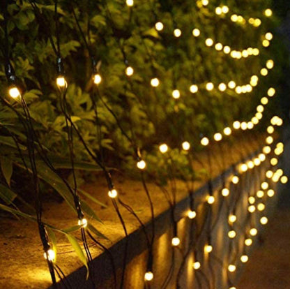 Guirlande lumineuse solaire Lighteme 360 ​​LED avec télécommande, 3,6 m x 1,5 m, pour clôture