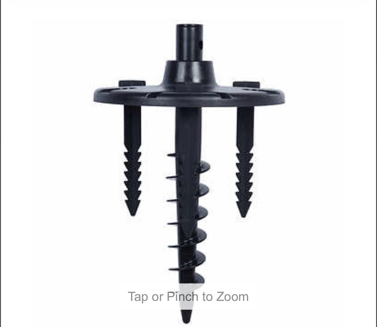 Lampadaire solaire d'extérieur à LED Lighteme, 300 lumens, 228 cm de hauteur