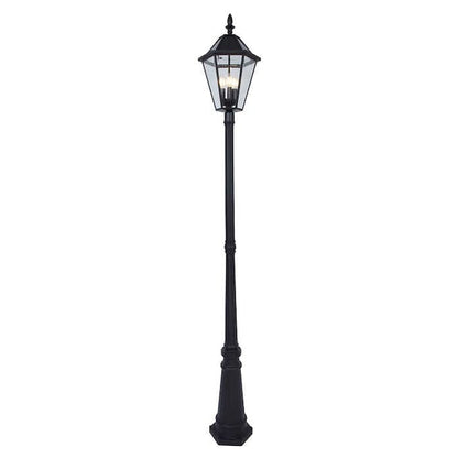 Lampadaire solaire d'extérieur à LED Lighteme, 300 lumens, 228 cm de hauteur