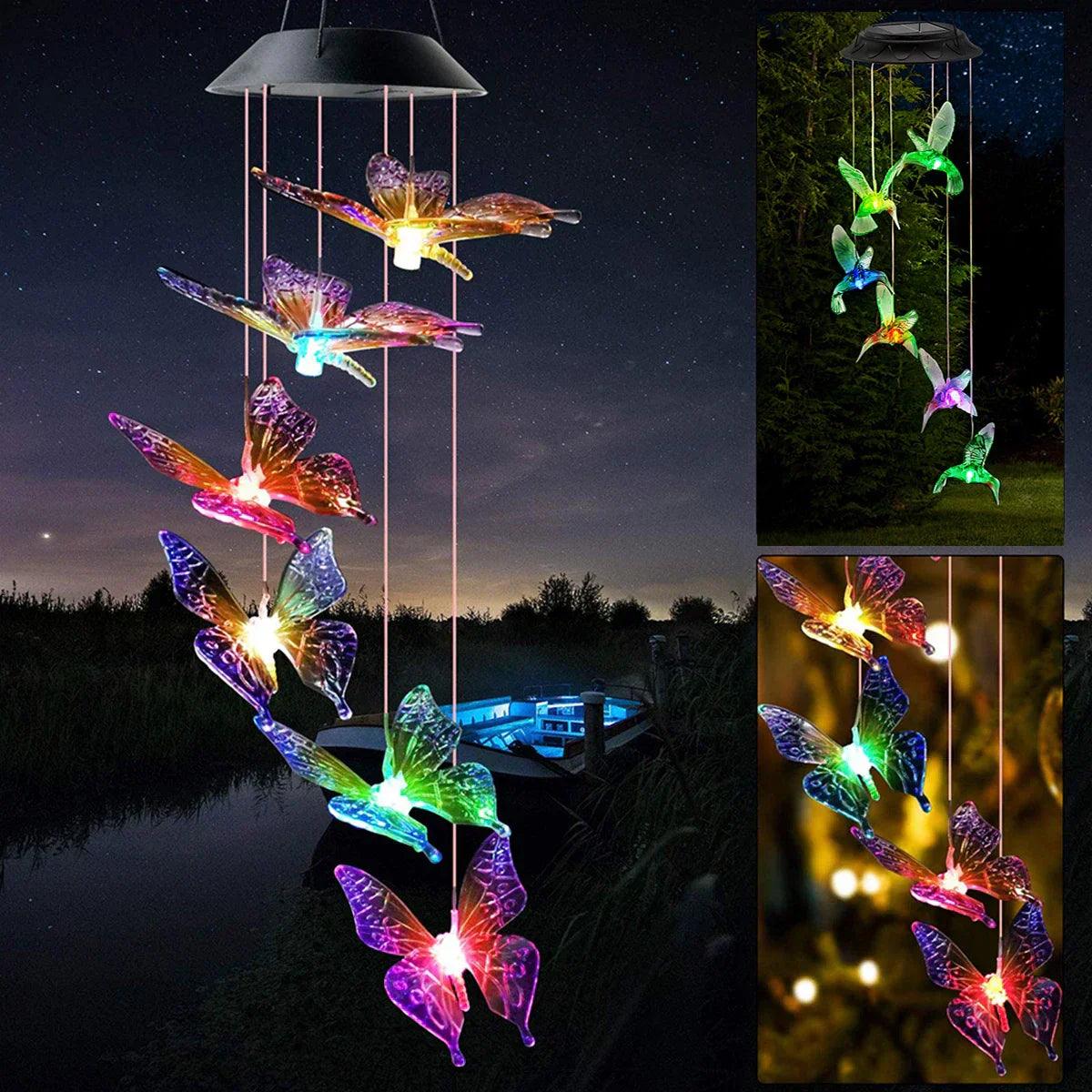 Lighteme Solar-Gartenlampe in Vogelform