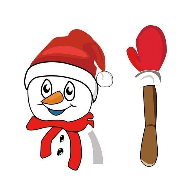 Autocollants de Noël Lighteme pour voiture