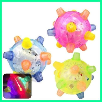 Balle d'activité sautante Lighteme pour chiens