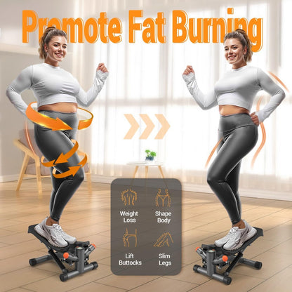 Stepper aérobique Lighteme Twist - Une forme physique sans effort, quel que soit l'environnement