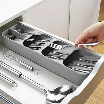 Porte-couverts + ensemble de couverts Lighteme ABS - Organisation pratique