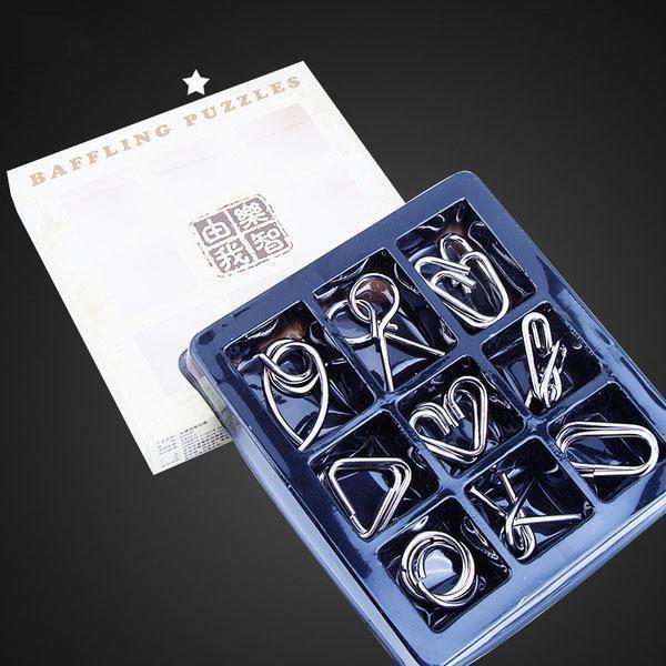 Lighteme Nine Interlocking Rings Link (7 types)