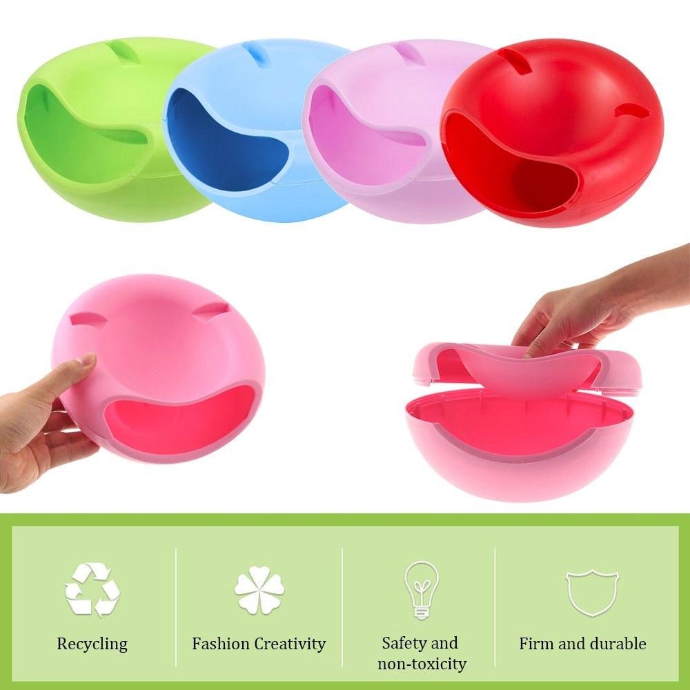 Lighteme (1+1 Gratis) Snackschale Snackschale mit Smartphone-Halter