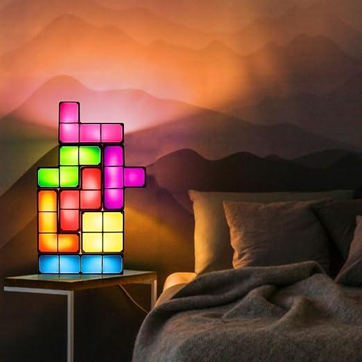 Lighteme Stimmungslicht Retro Tetris Lampe 