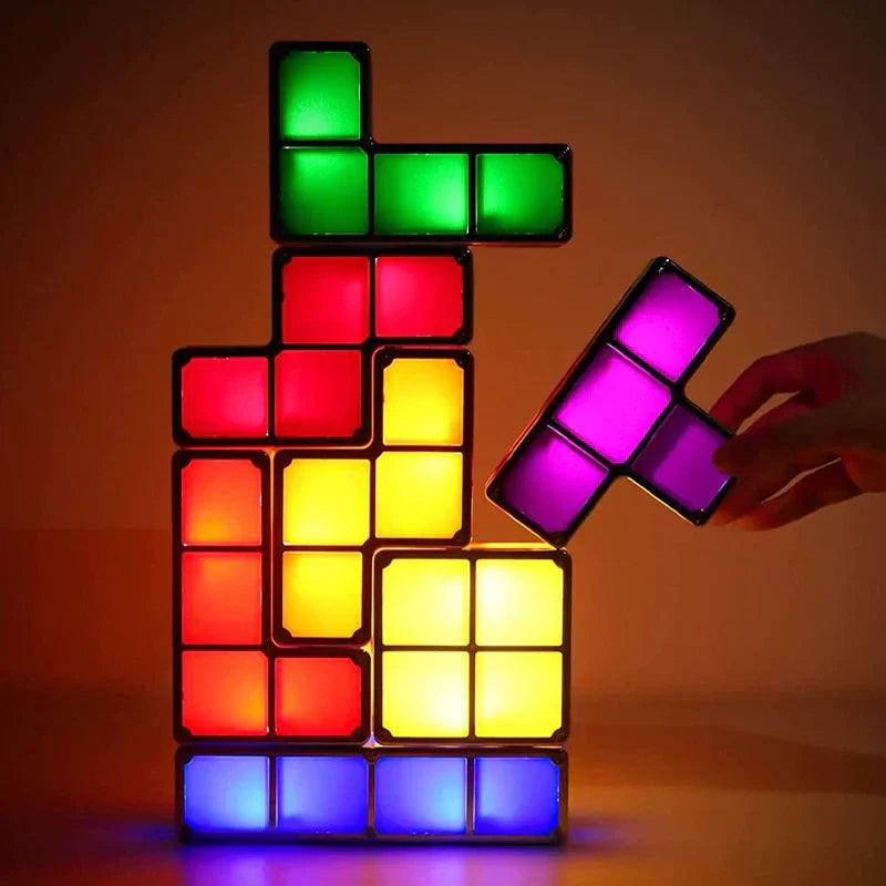 Lighteme Stimmungslicht Retro Tetris Lampe 