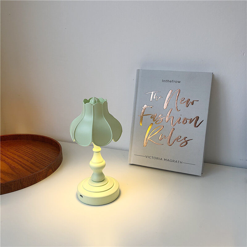 Lampe de nuit Lighteme en forme de feuille de lotus
