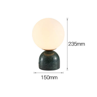 Lighteme Marmorkugel-Tischlampe