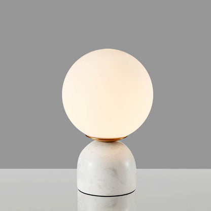 Lighteme Marmorkugel-Tischlampe