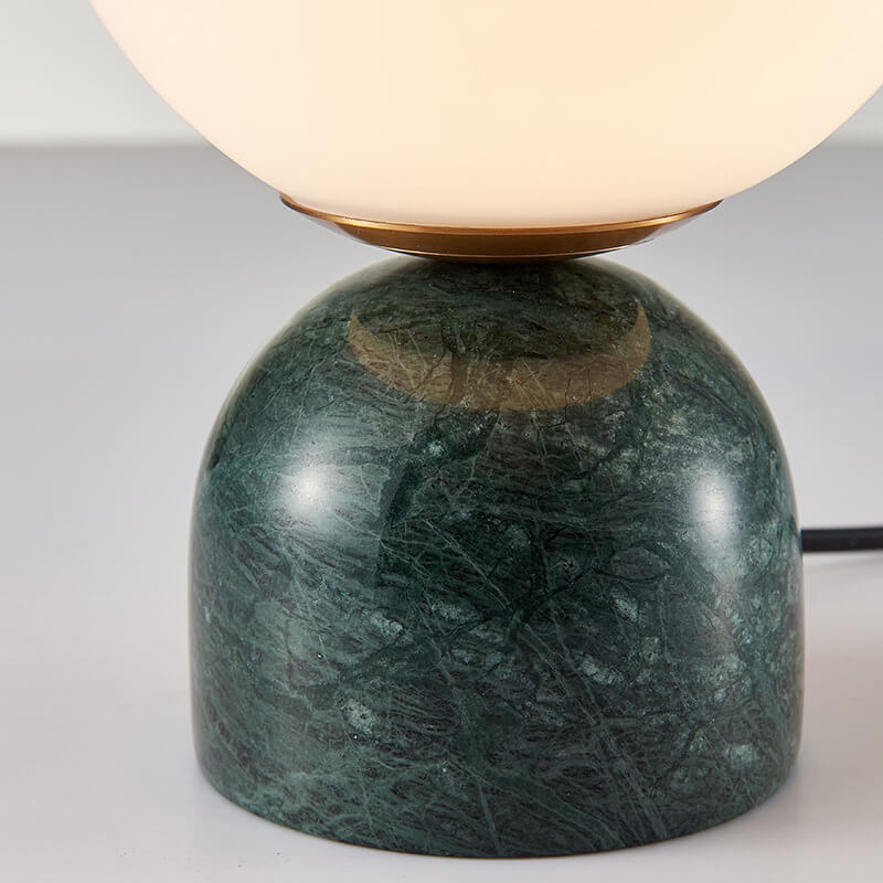 Lighteme Marmorkugel-Tischlampe