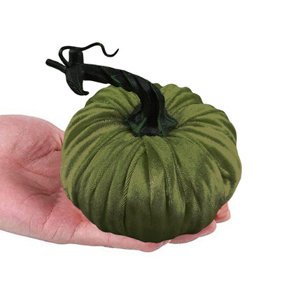 Mini citrouilles d'Halloween en velours Lighteme