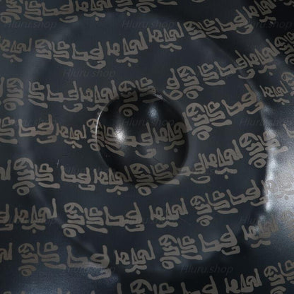 Sanskrit Handpan F3 personnalisé 22 pouces 14(12+2) notes en acier inoxydable/acier nitruré Hang Drum à Vendre