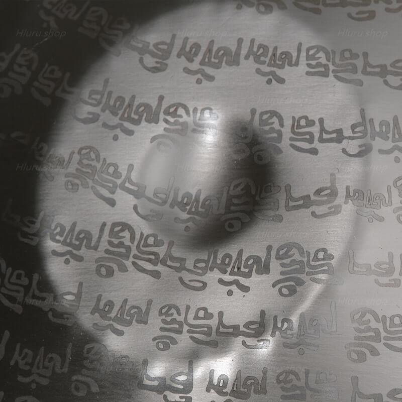 Sanskrit Handpan F3 personnalisé 22 pouces 14(12+2) notes en acier inoxydable/acier nitruré Hang Drum à Vendre