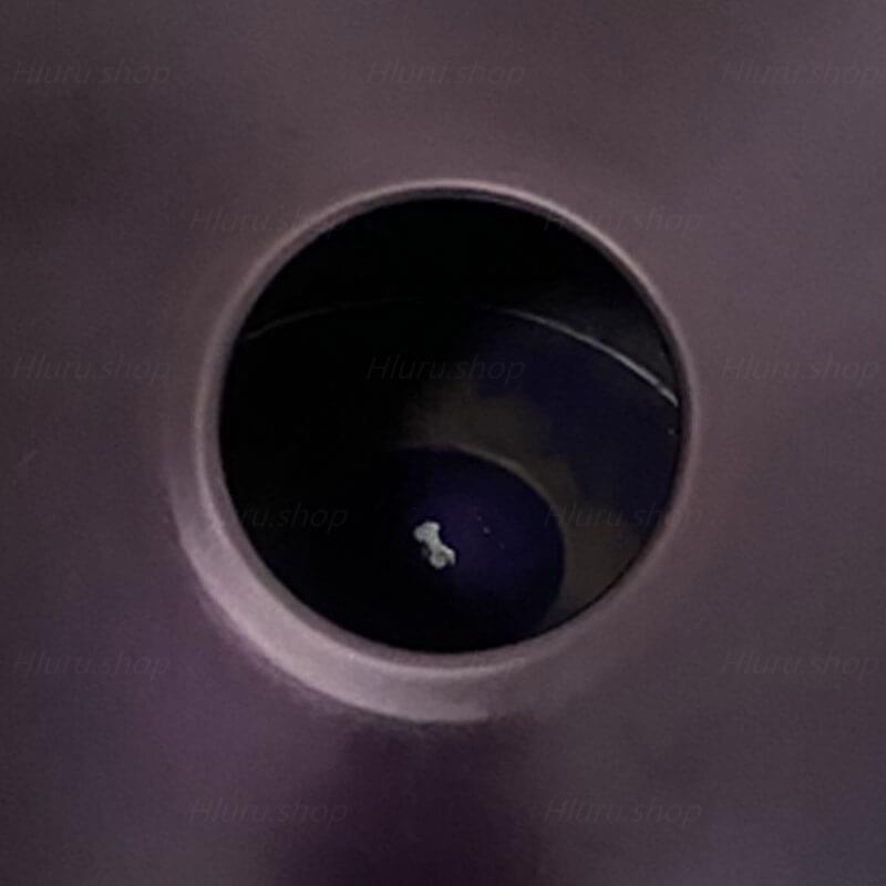 Lighteme Maßgeschneiderte Handpan 22 Zoll 14(12+2) Noten F3 Schlaginstrument aus nitriertem Stahl