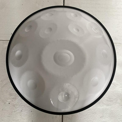 MiSoundofNature Custom Handpan Drum 22 Inch 14(12+2) Notes F3 Stainless Steel Percussion Instrument