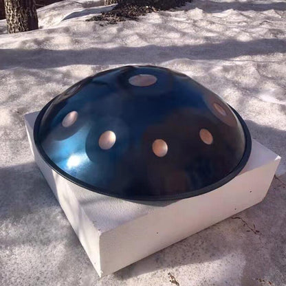 King Custom Skala F3 Equinox/Integral 22 Zoll 10-Noten Handpan aus Edelstahl/Nitridstahl Hang Drum Kaufen