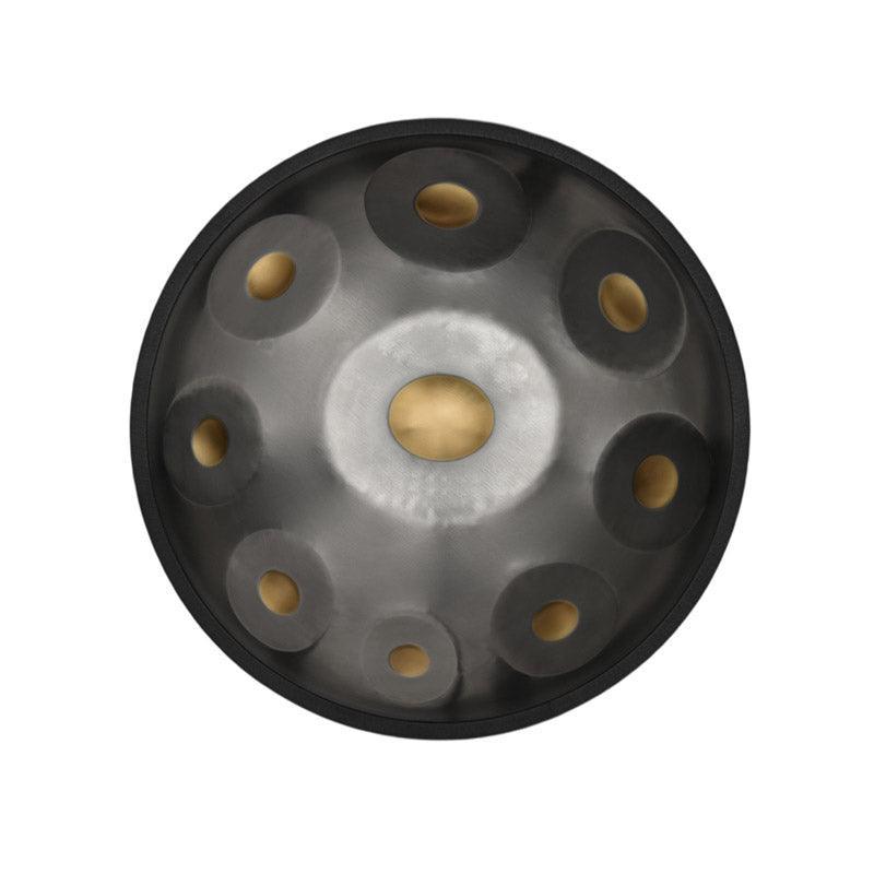King Handpan personnalisé Échelle F3 Dorian 22 pouces 9/9 + 2 notes en acier inoxydable/acier nitruré Hang Instrument