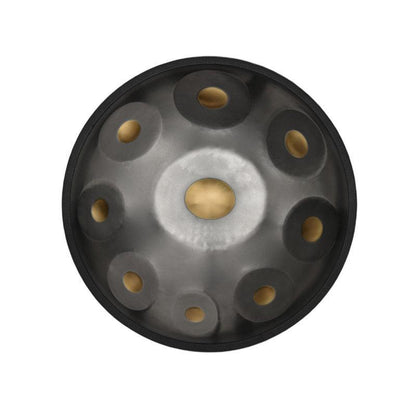 King Handpan personnalisé Échelle F3 Dorian 22 pouces 9/9 + 2 notes en acier inoxydable/acier nitruré Hang Instrument