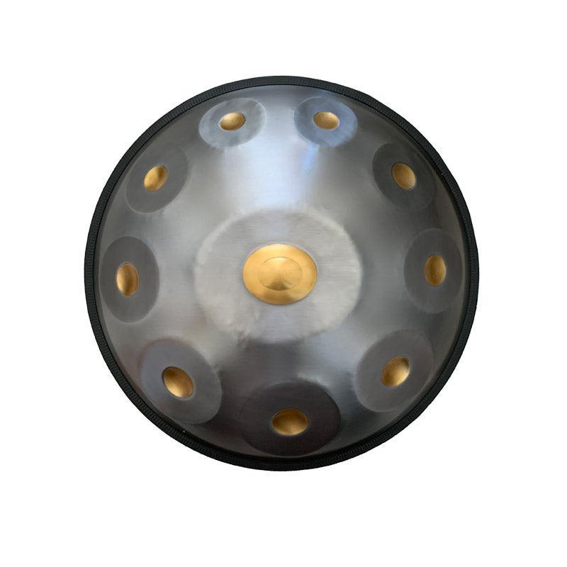 King Custom Skala F3 Equinox/Integral 22 Zoll 10-Noten Handpan aus Edelstahl/Nitridstahl Hang Drum Kaufen