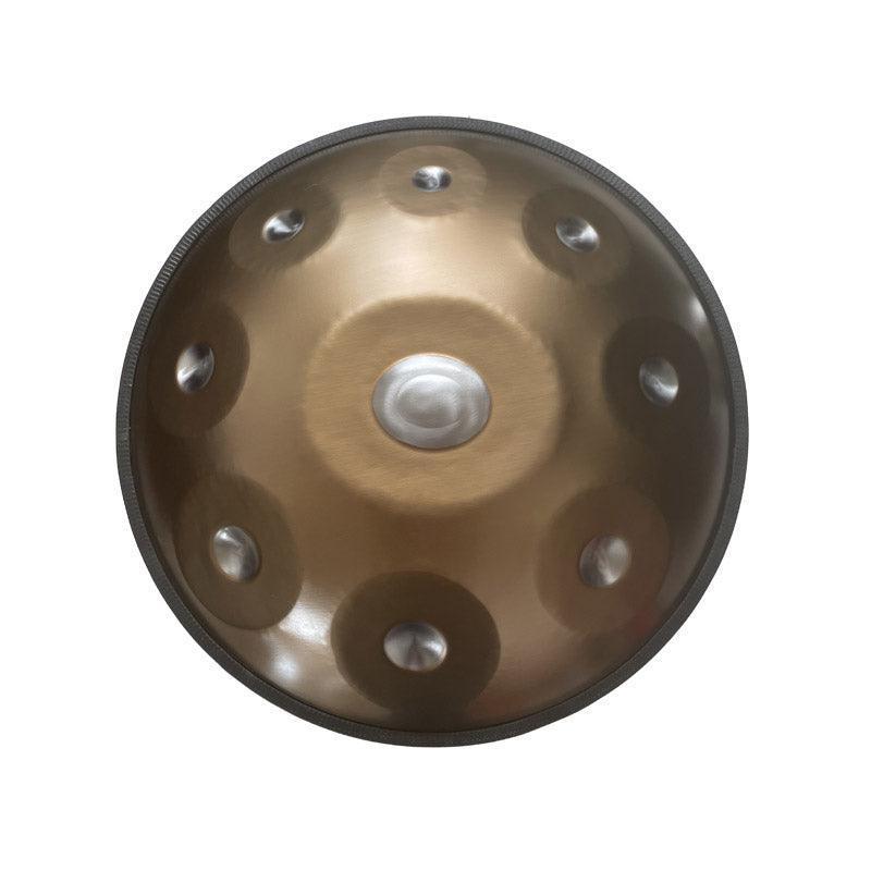 King Handpan personnalisé Échelle F3 Dorian 22 pouces 9/9 + 2 notes en acier inoxydable/acier nitruré Hang Instrument