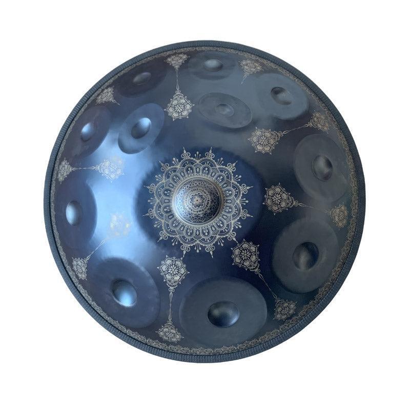 Royal Garden Hand Pan personnalisé F3 22 pouces (12 + 2) notes en acier inoxydable/acier nitruré Handpan Drum